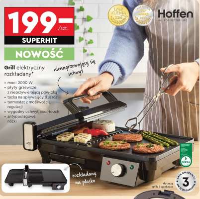 Grill elektryczny rozkładany