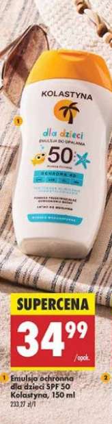 Emulsja ochronna dla dzieci SPF 50 Kolastyna, 150 ml
