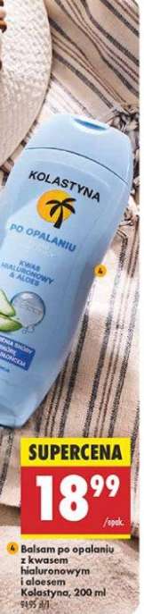 Balsam po opalaniu z kwasem hialuronowym i aloesem Kolastyna, 200 ml