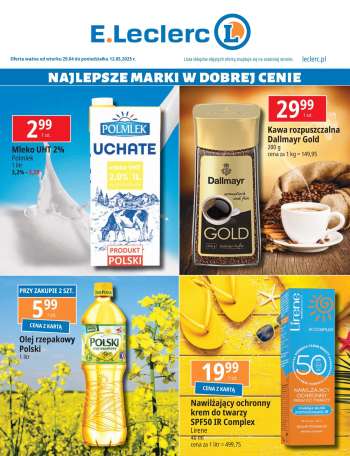 Gazetka E.Leclerc - 29.04.2025 - 12.05.2025.