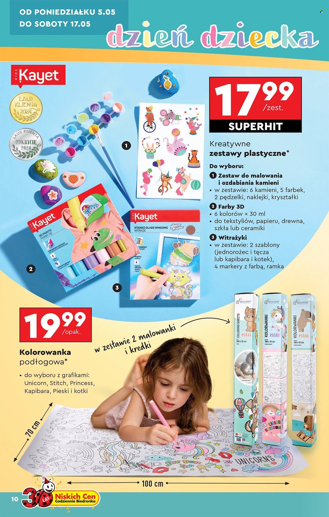 Gazetka Biedronka - 5.05.2025 - 21.05.2025. Strona 1