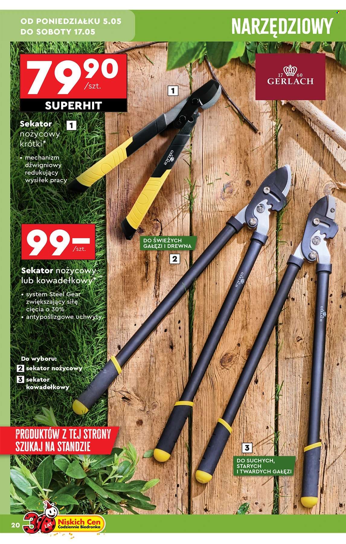 Gazetka Biedronka - 5.05.2025 - 21.05.2025. Strona 1