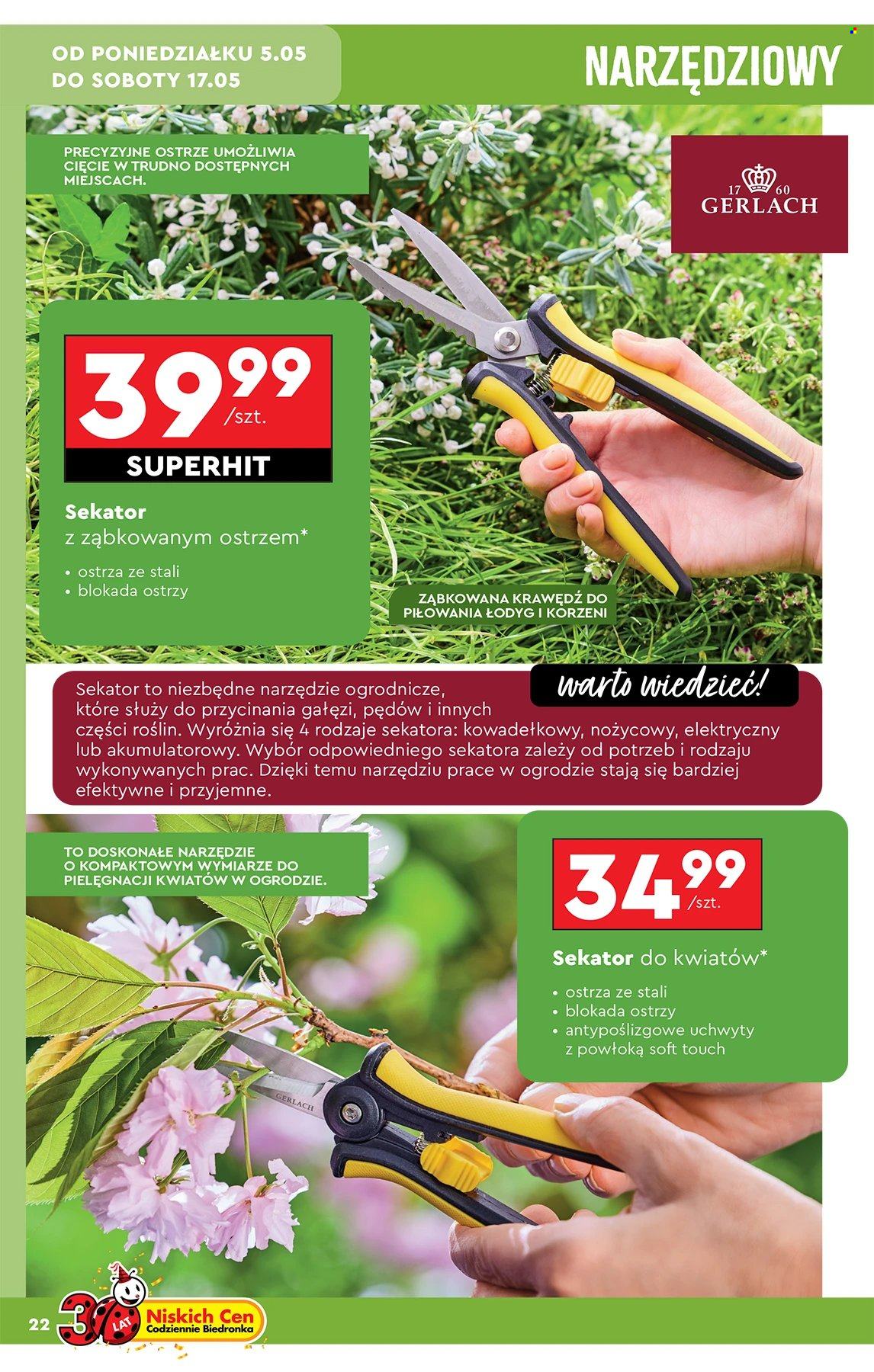 Gazetka Biedronka - 5.05.2025 - 21.05.2025. Strona 1