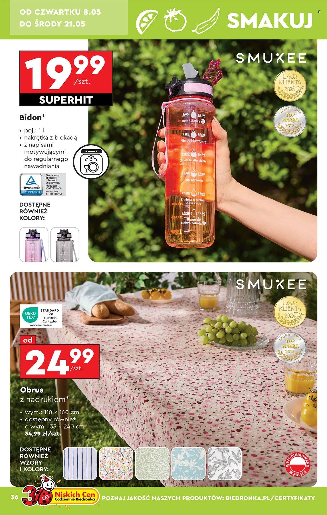 Gazetka Biedronka - 5.05.2025 - 21.05.2025. Strona 1