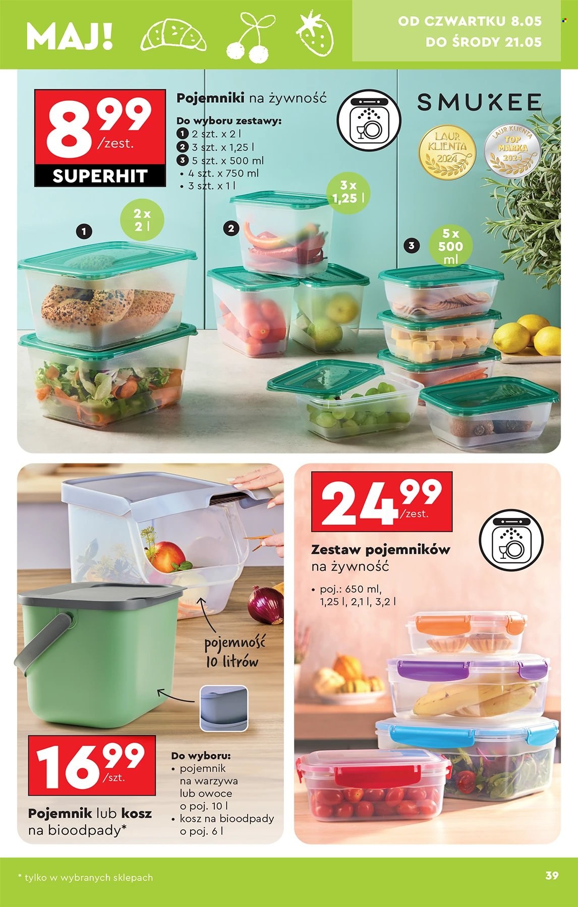 Gazetka Biedronka - 5.05.2025 - 21.05.2025. Strona 1