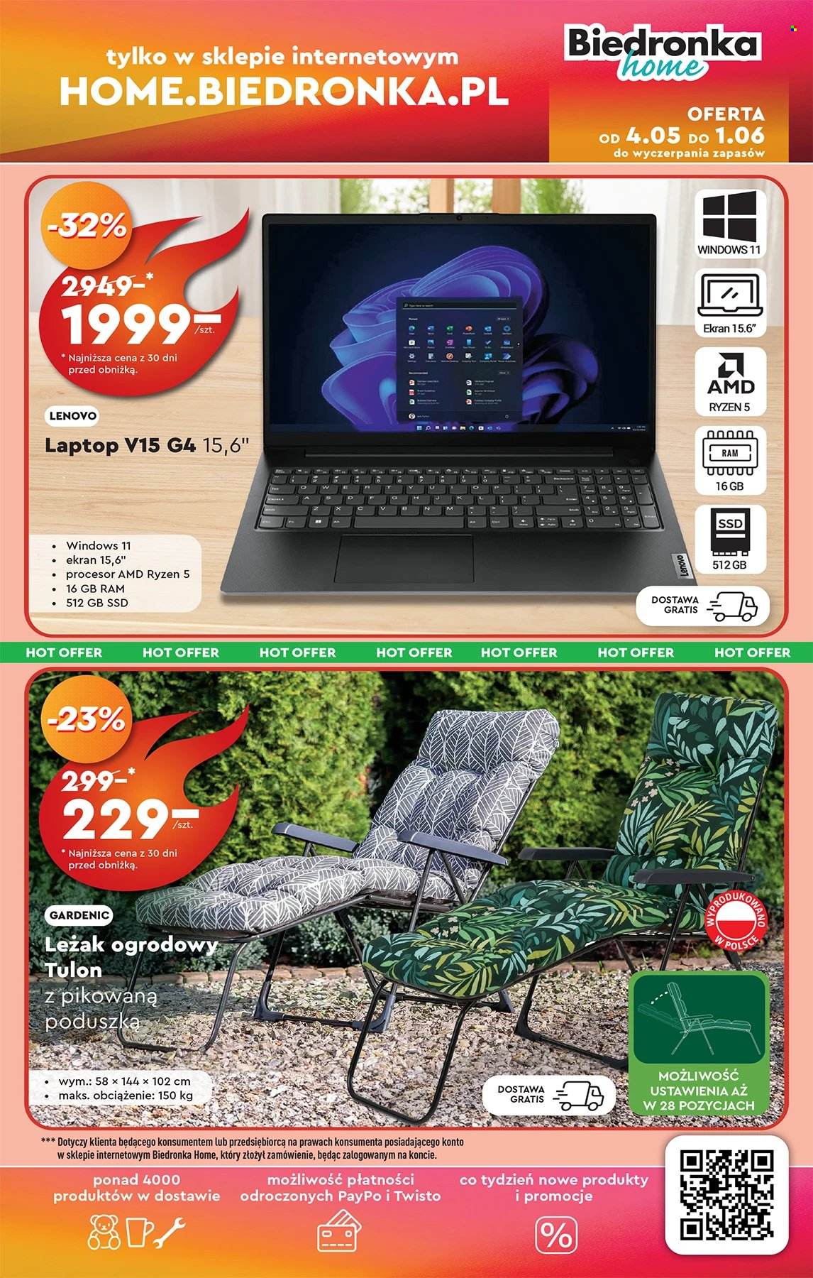 Gazetka Biedronka - 5.05.2025 - 21.05.2025. Strona 1
