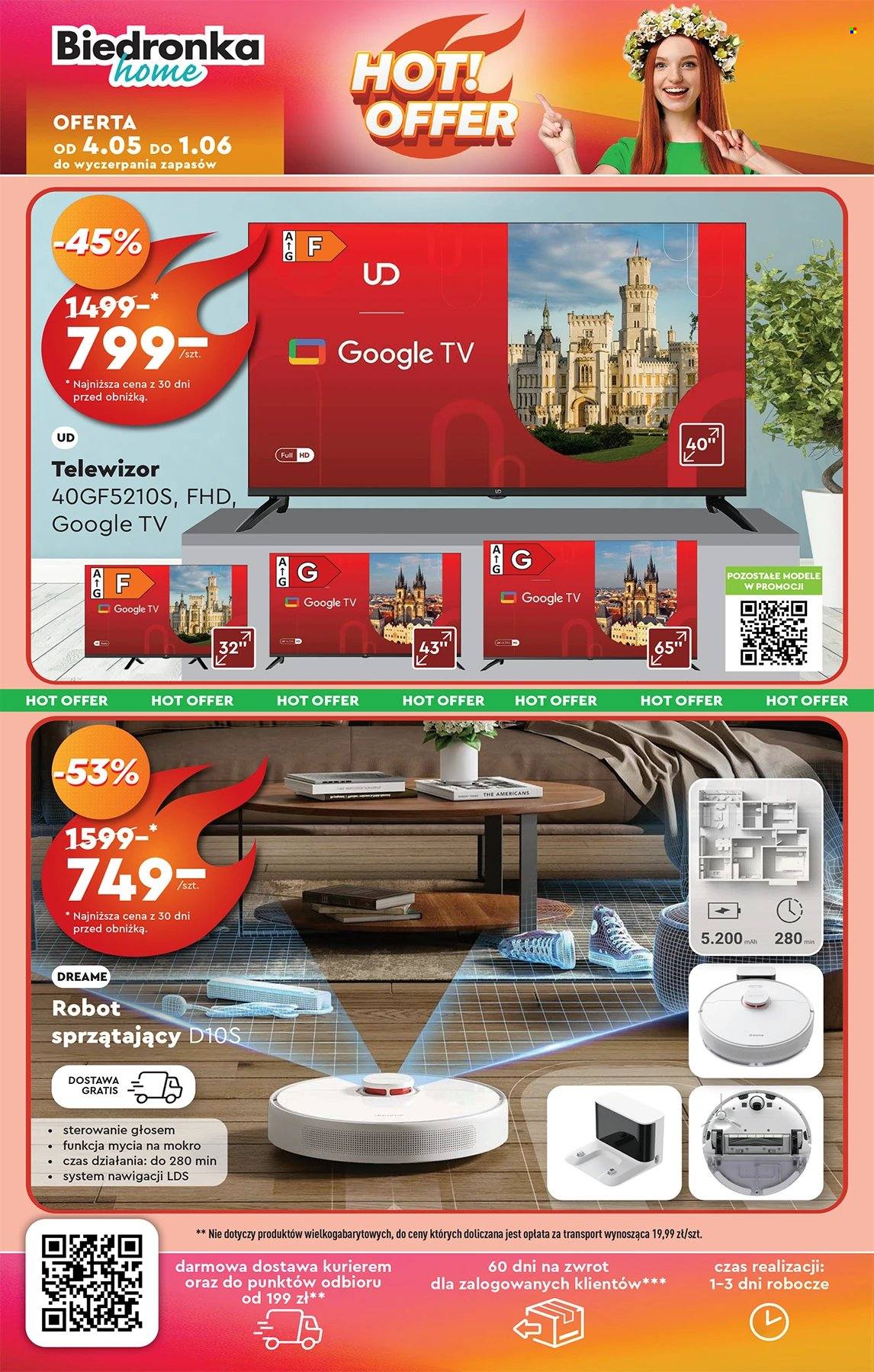 Gazetka Biedronka - 5.05.2025 - 21.05.2025. Strona 1