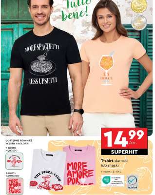 T-shirt damski lub męski