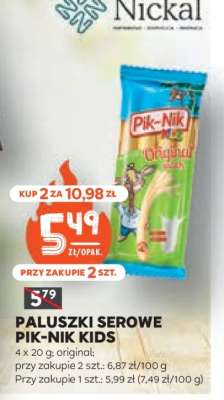 PALUSZKI SEROWE PIK-NIK KIDS