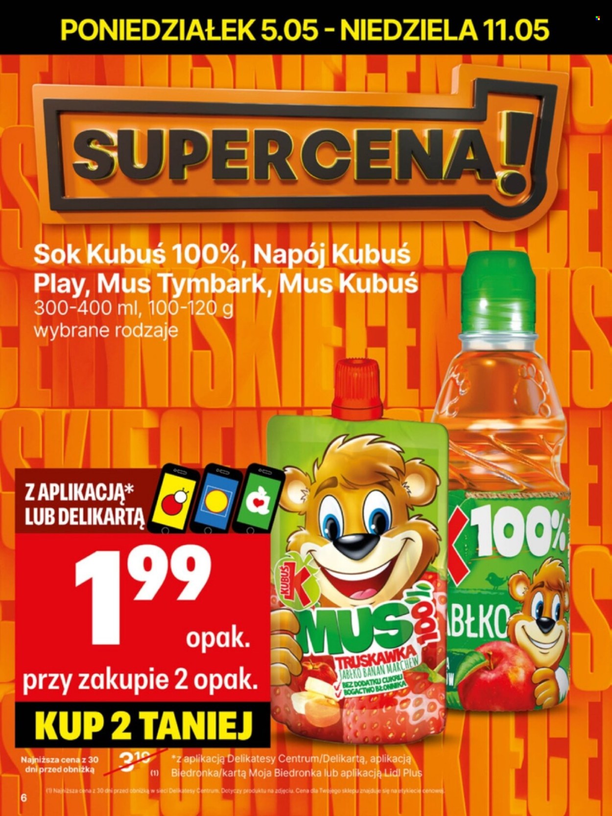 Gazetka Delikatesy Centrum - 5.05.2025 - 11.05.2025. Strona 1