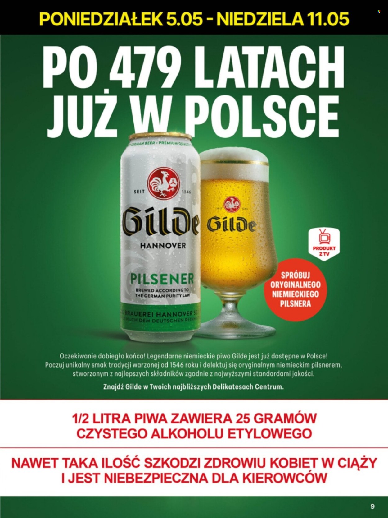 Gazetka Delikatesy Centrum - 5.05.2025 - 11.05.2025. Strona 1