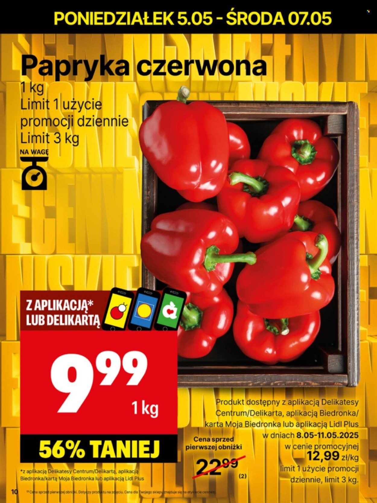 Gazetka Delikatesy Centrum - 5.05.2025 - 11.05.2025. Strona 1