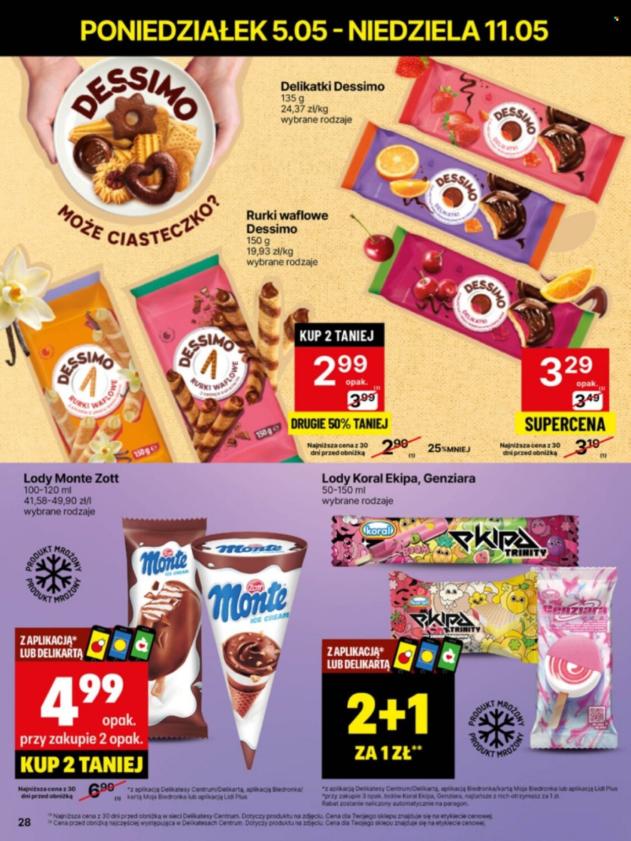 Gazetka Delikatesy Centrum - 5.05.2025 - 11.05.2025. Strona 1