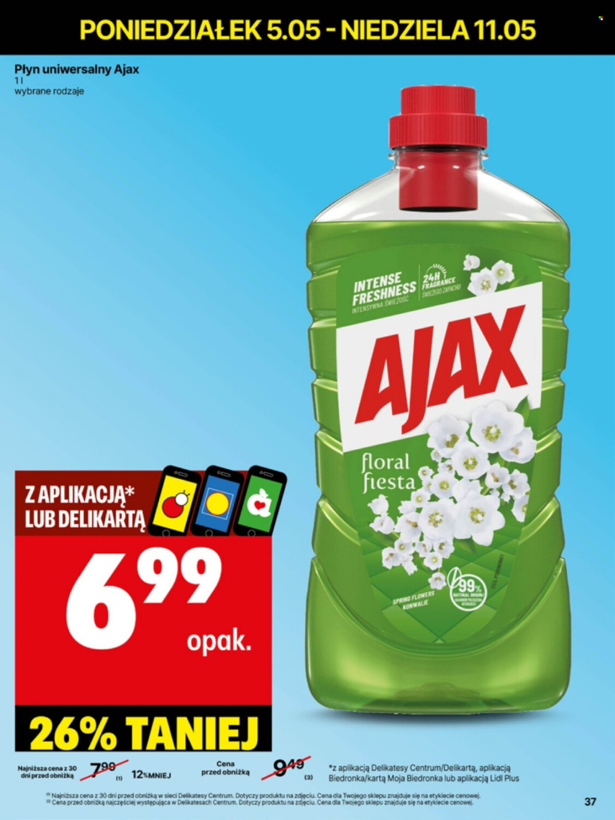 Gazetka Delikatesy Centrum - 5.05.2025 - 11.05.2025. Strona 1