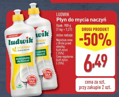 LUDWIK Płyn do mycia naczyń