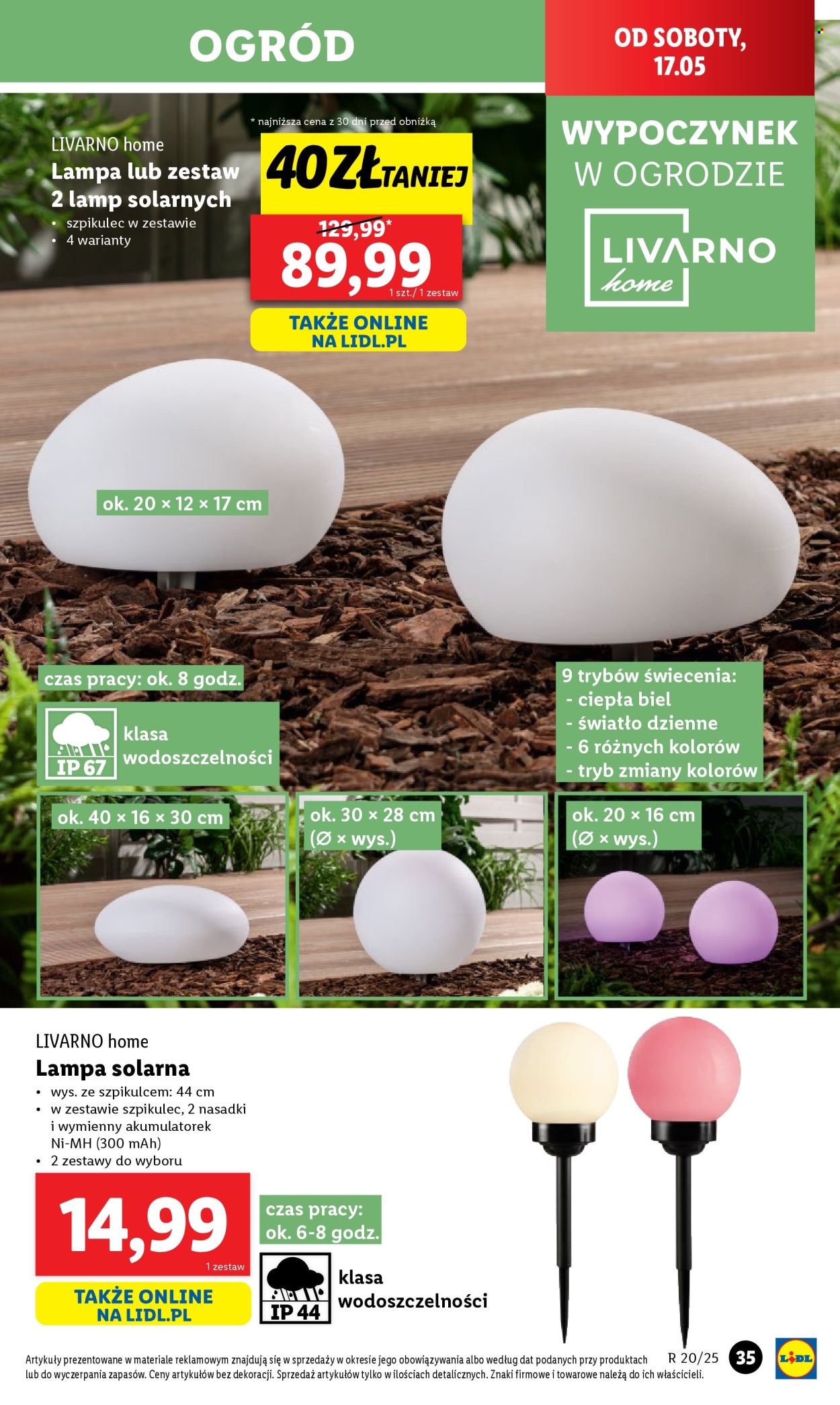 Gazetka Lidl - 12.05.2025 - 17.05.2025. Strona 1
