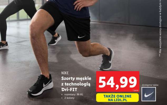 Szorty męskie z technologią Dri-FIT