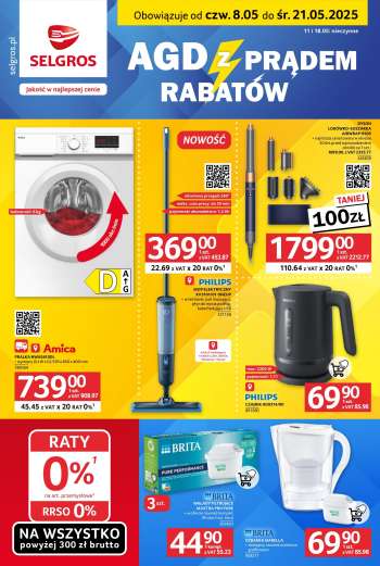 Gazetka Selgros - 8.05.2025 - 21.05.2025.