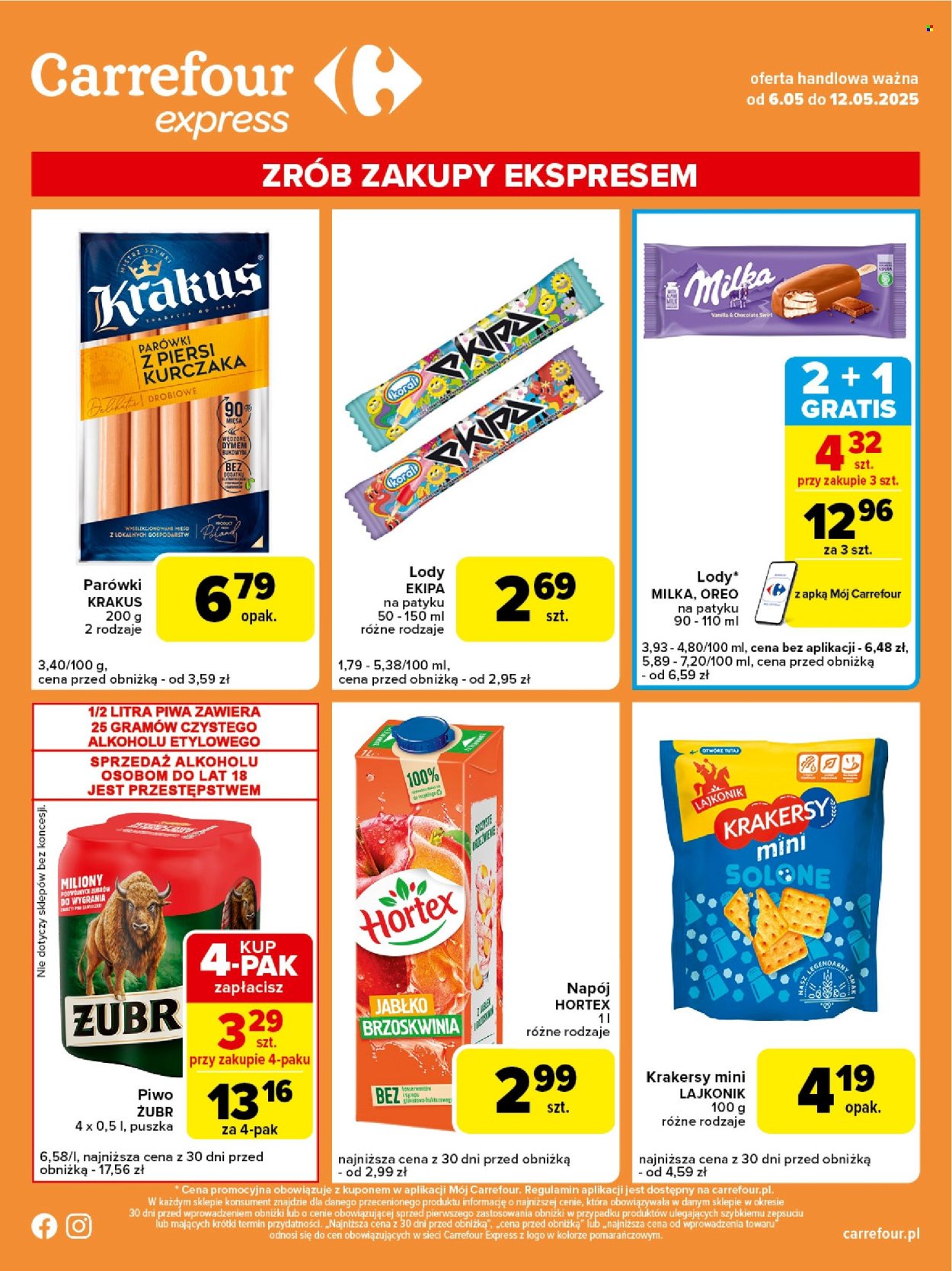 Gazetka Carrefour Express - 6.05.2025 - 12.05.2025. Strona 1