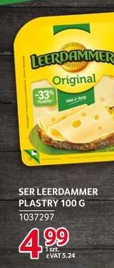 Ser Leerdammer plastry 100 g