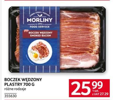 Boczek wędzony plastry 700 g