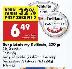 Ser pleśniowy Delikate, 200 g