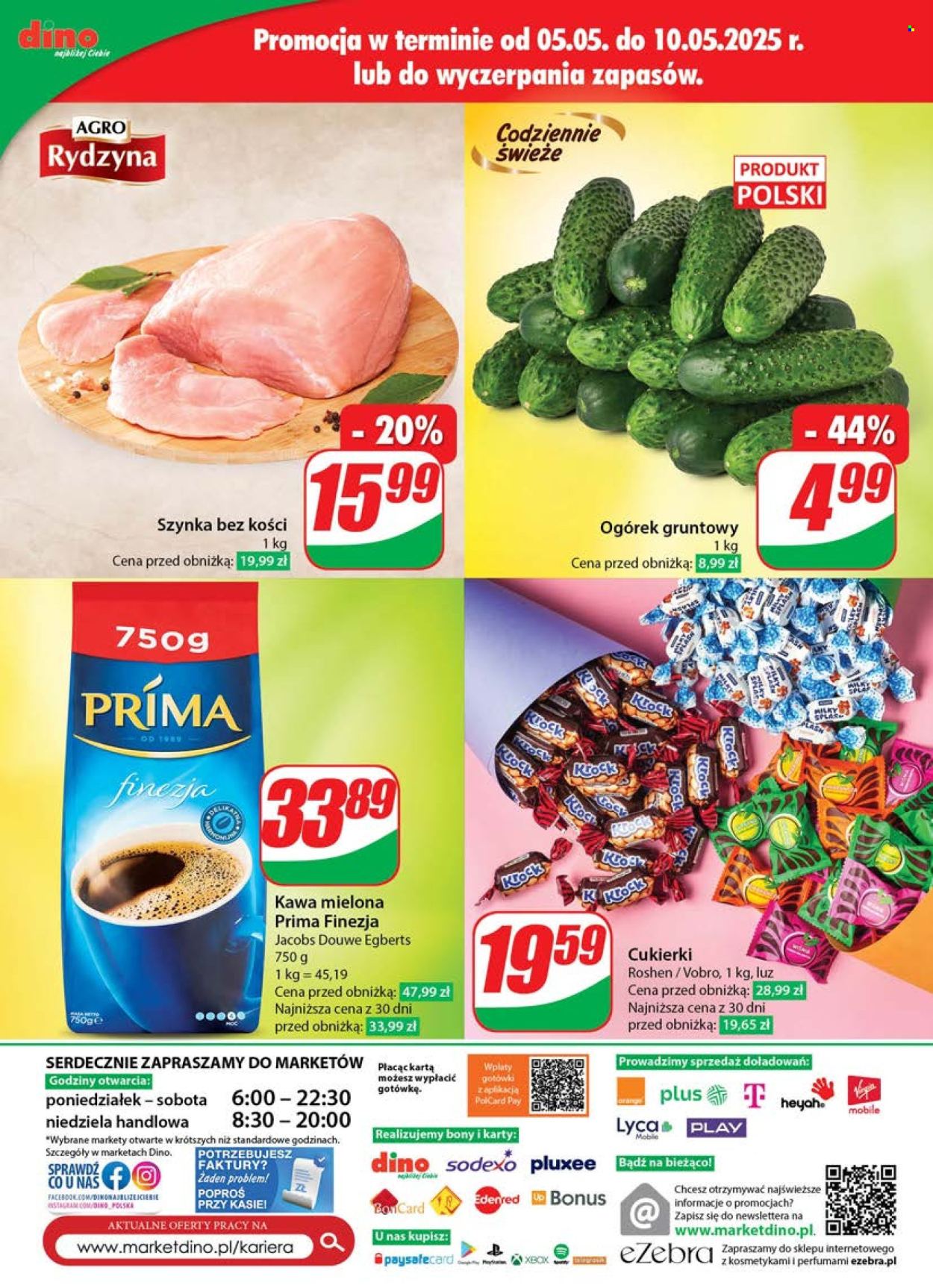 Gazetka Dino - 7.05.2025 - 13.05.2025. Strona 1