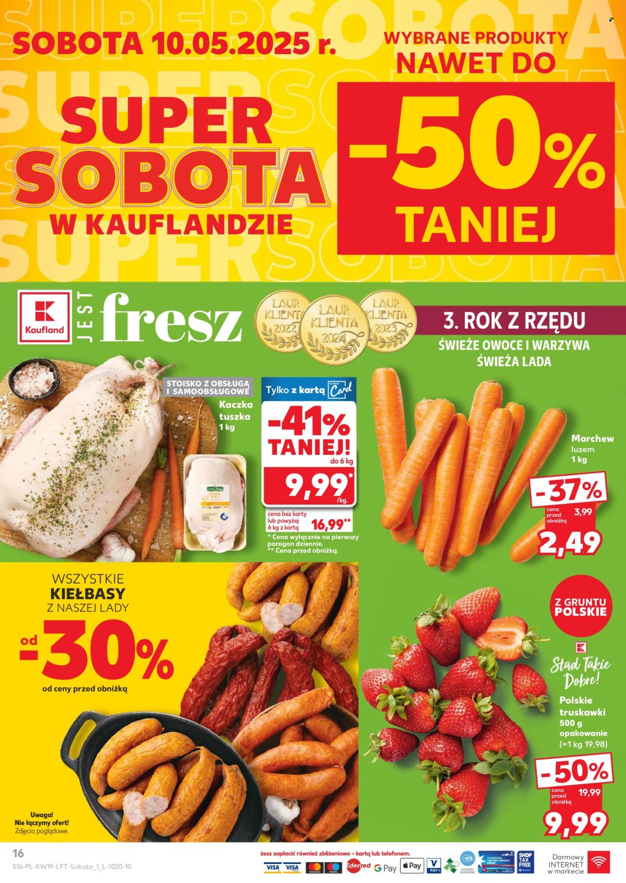 Gazetka Kaufland - 8.05.2025 - 14.05.2025. Strona 1