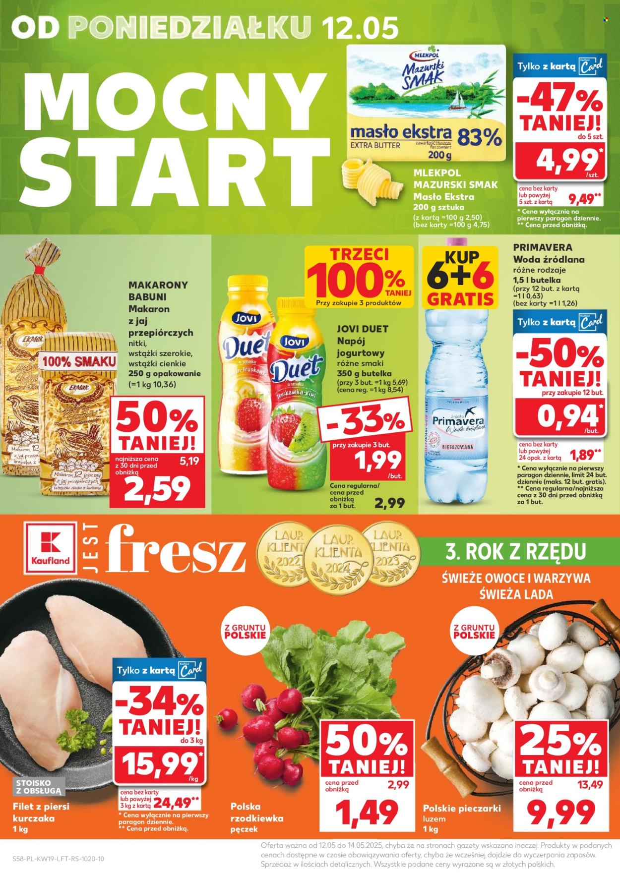 Gazetka Kaufland - 8.05.2025 - 14.05.2025. Strona 1