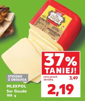 MLEKPOL Ser Gouda 100 g