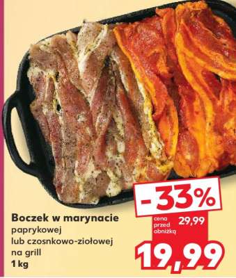 Boczek w marynacie