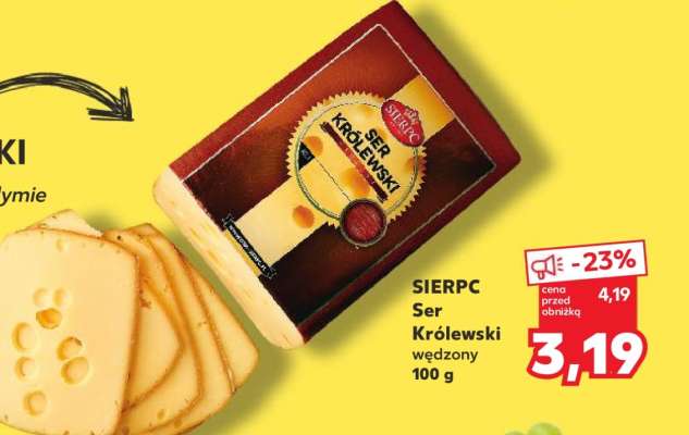 SIERPC Ser Królewski wędzony 100 g