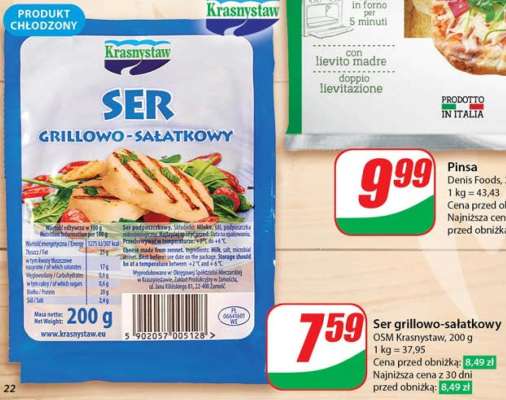 Ser grillowo-sałatkowy