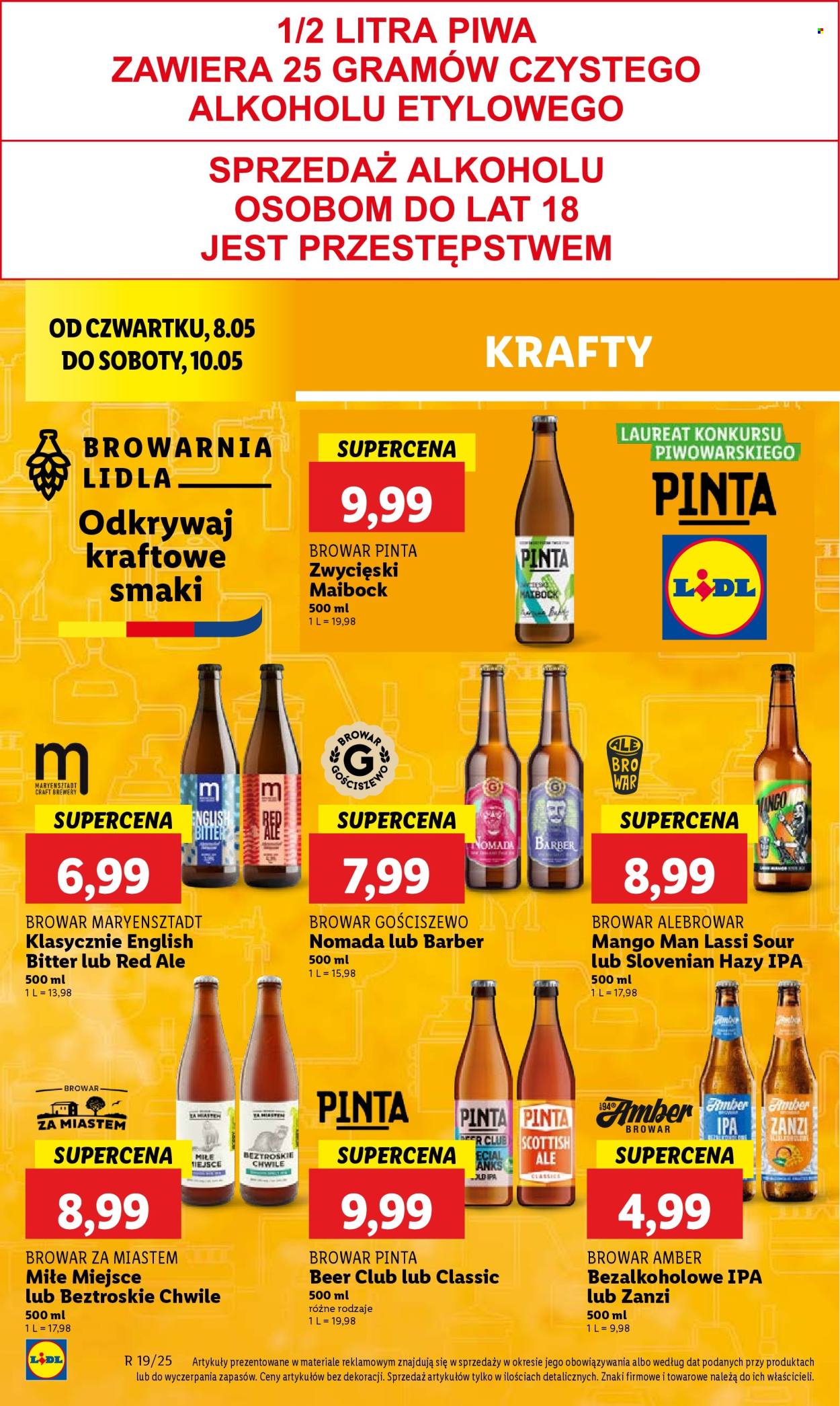 Gazetka Lidl - 8.05.2025 - 10.05.2025. Strona 1