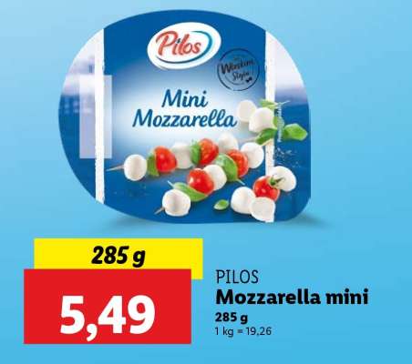 PILOS Mozzarella mini