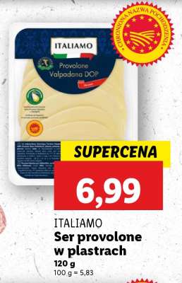 ITALIAMO Ser provolone w plastrach