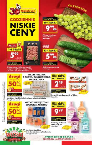 Gazetka Biedronka - 8.05.2025 - 14.05.2025.