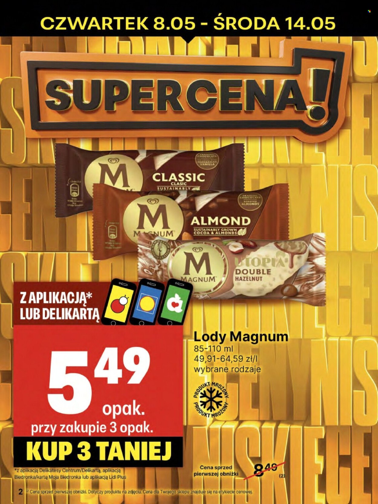 Gazetka Delikatesy Centrum - 8.05.2025 - 14.05.2025. Strona 1