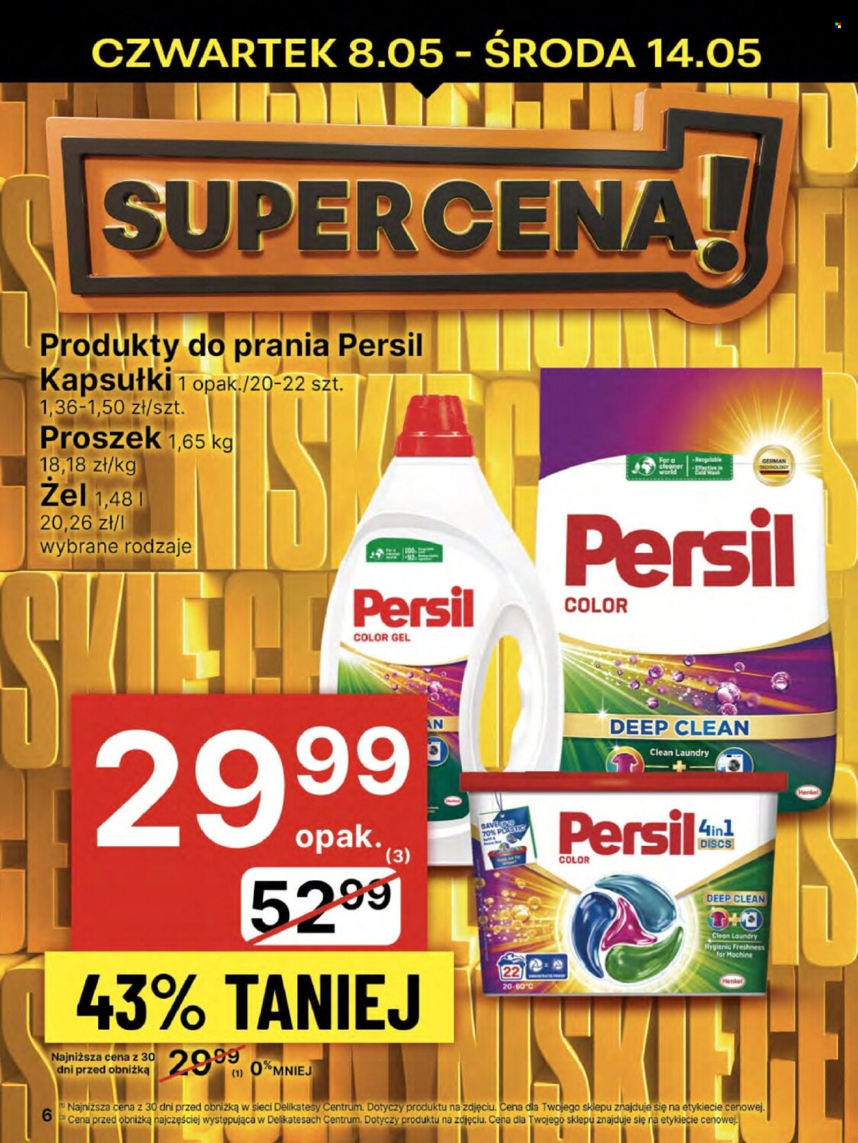 Gazetka Delikatesy Centrum - 8.05.2025 - 14.05.2025. Strona 1