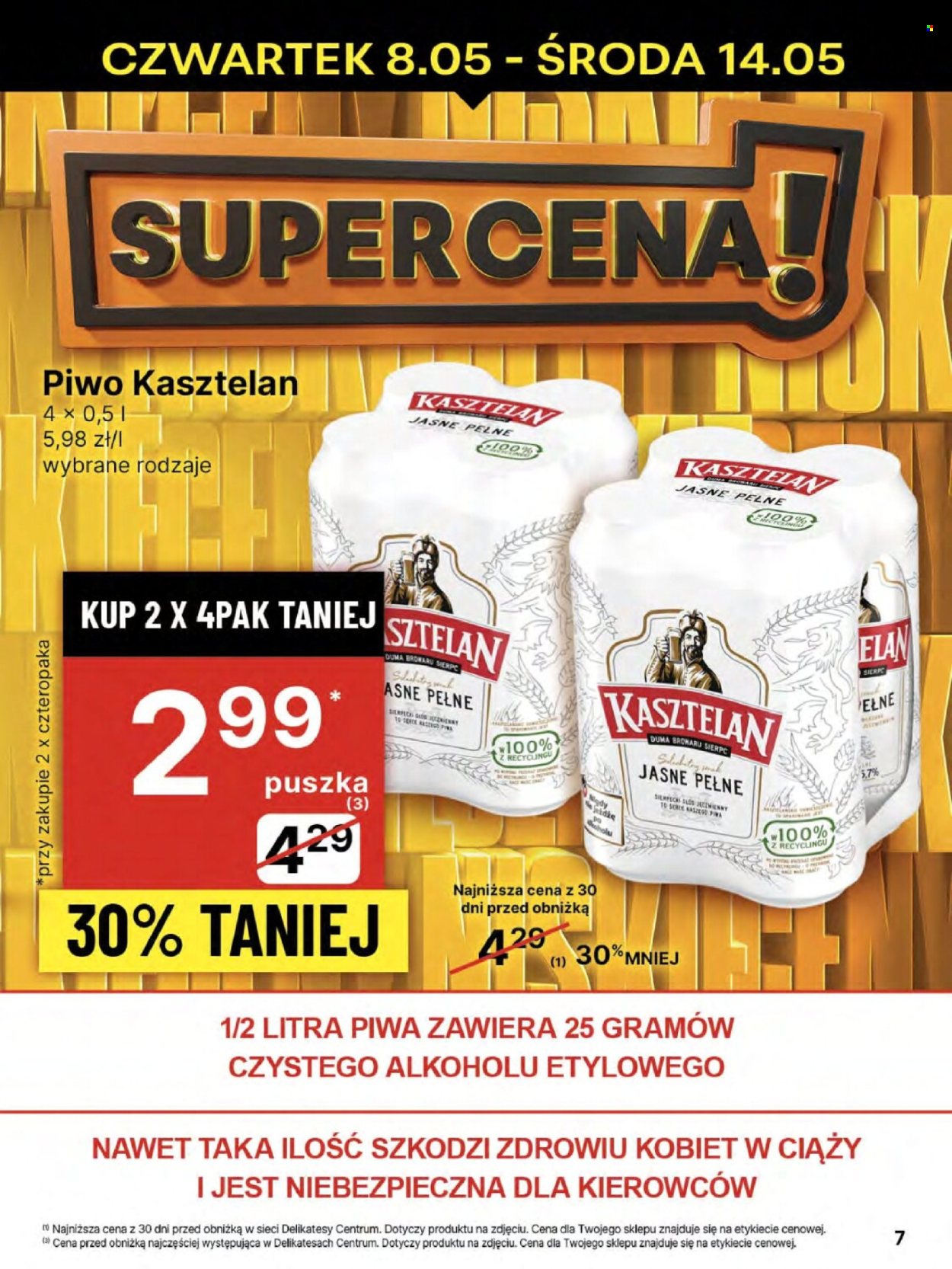 Gazetka Delikatesy Centrum - 8.05.2025 - 14.05.2025. Strona 1