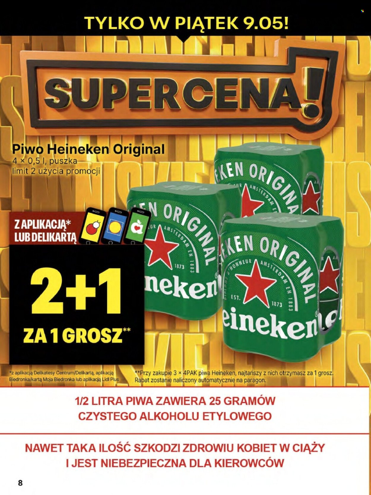 Gazetka Delikatesy Centrum - 8.05.2025 - 14.05.2025. Strona 1