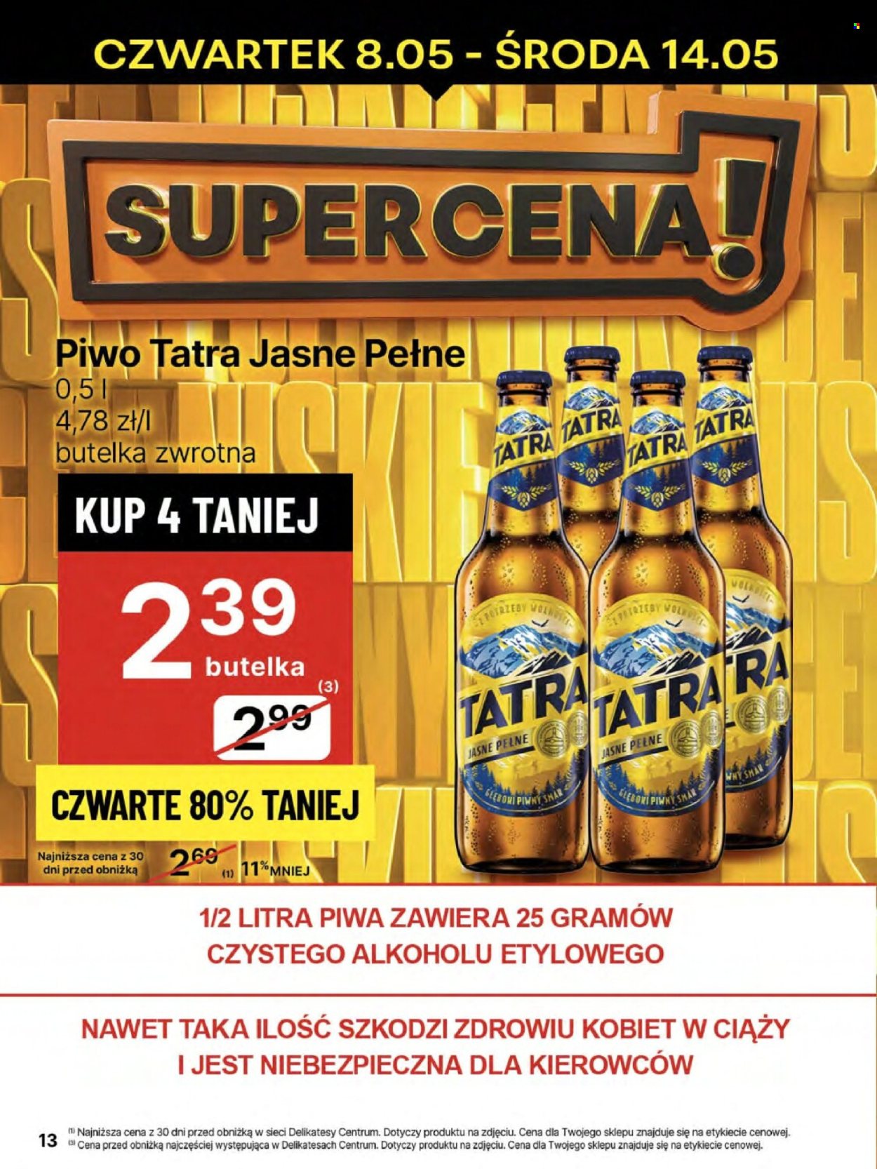 Gazetka Delikatesy Centrum - 8.05.2025 - 14.05.2025. Strona 1