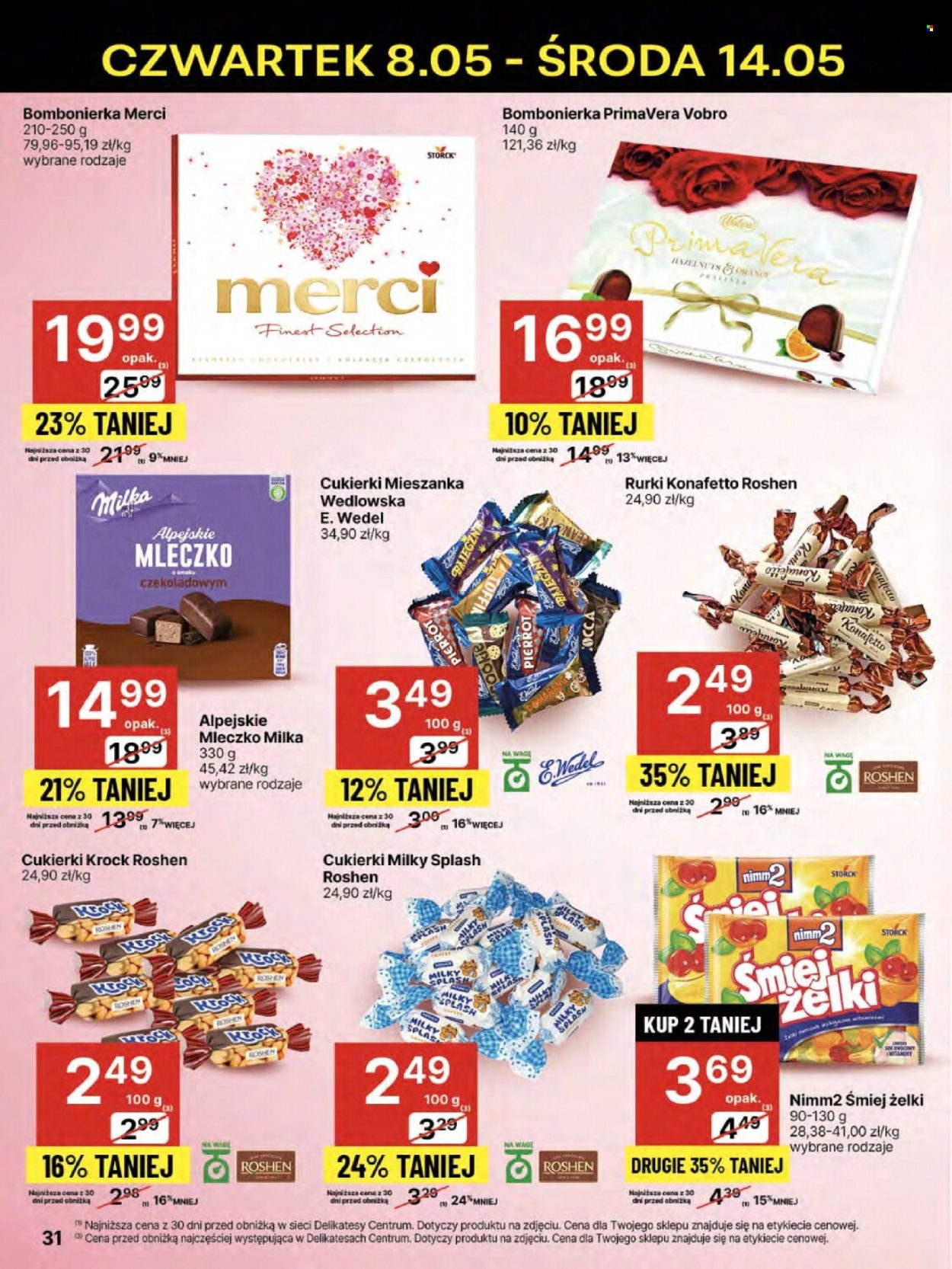 Gazetka Delikatesy Centrum - 8.05.2025 - 14.05.2025. Strona 1