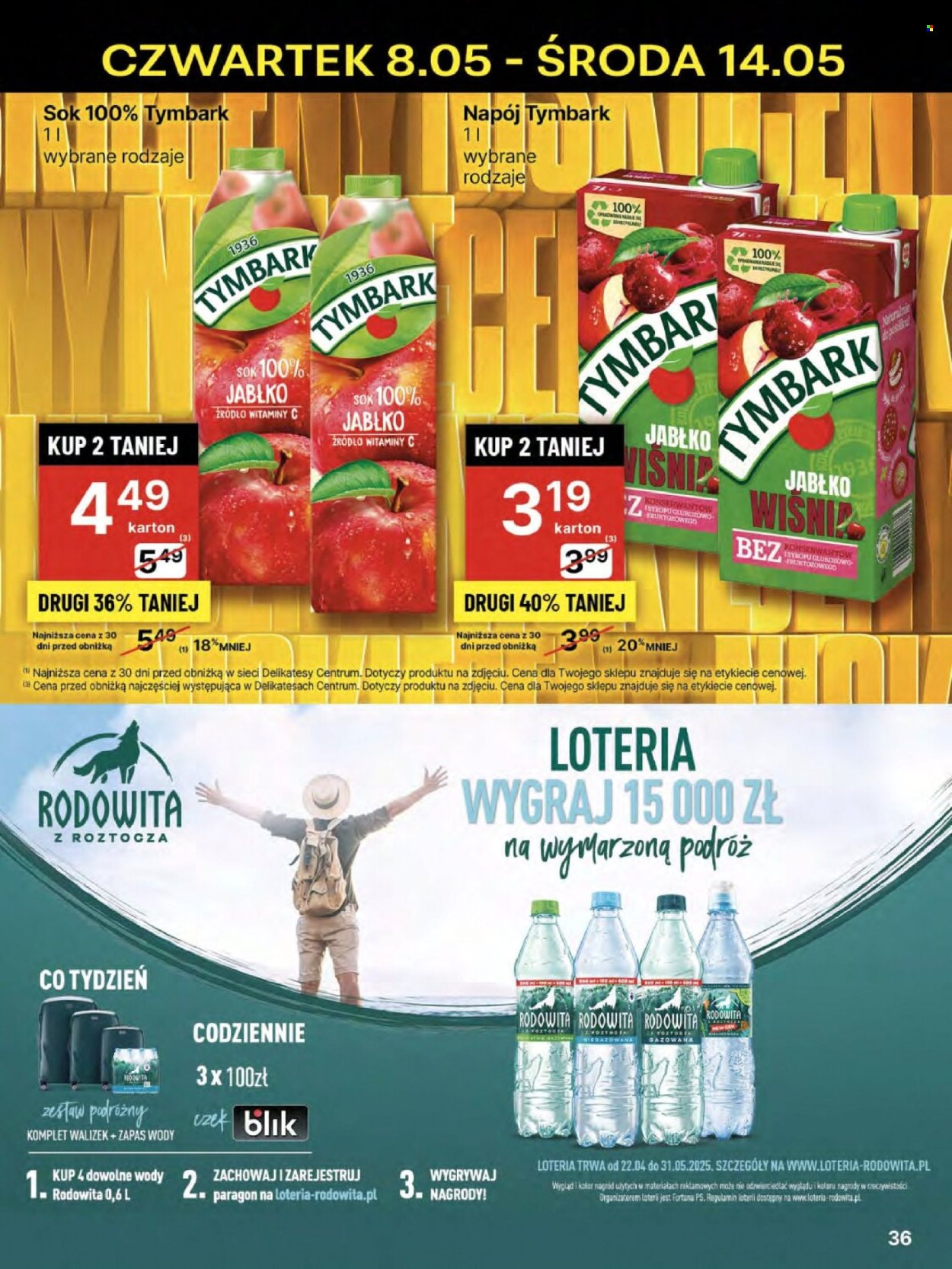 Gazetka Delikatesy Centrum - 8.05.2025 - 14.05.2025. Strona 1