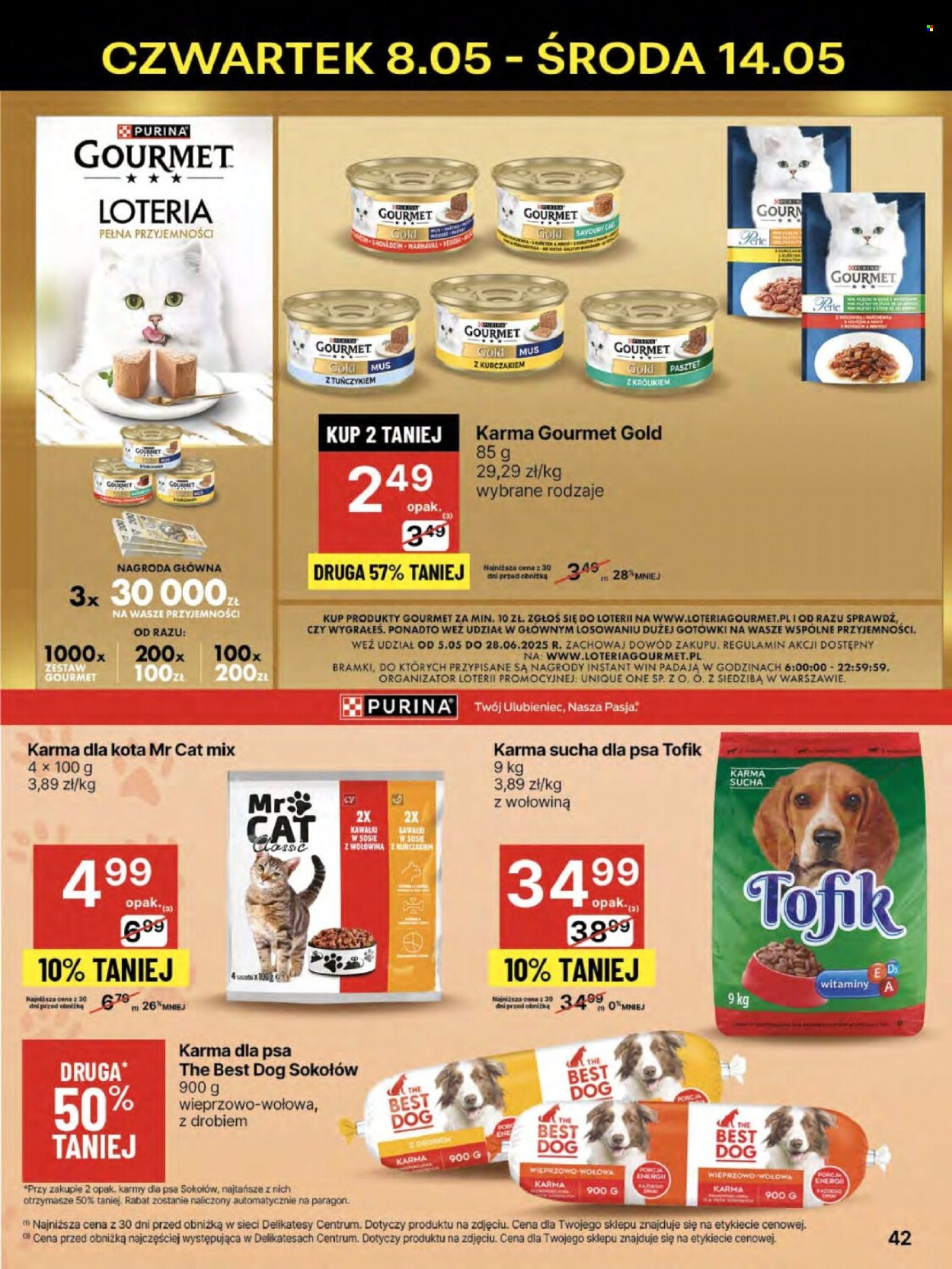 Gazetka Delikatesy Centrum - 8.05.2025 - 14.05.2025. Strona 1