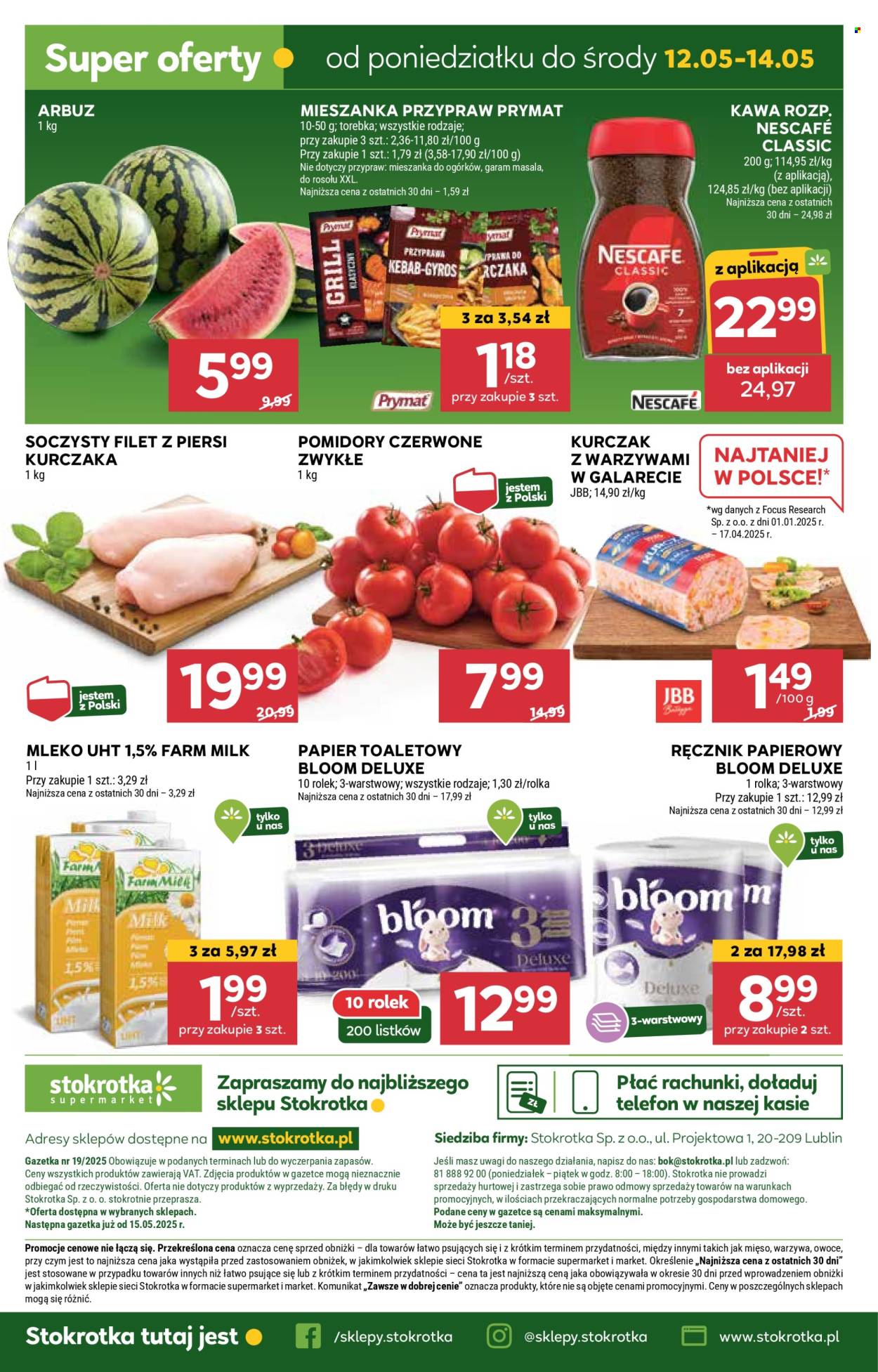 Gazetka Stokrotka Supermarket - 8.05.2025 - 14.05.2025. Strona 1
