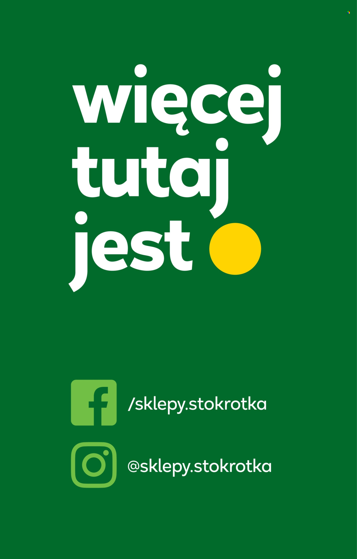 Gazetka Stokrotka Supermarket - 8.05.2025 - 14.05.2025. Strona 1