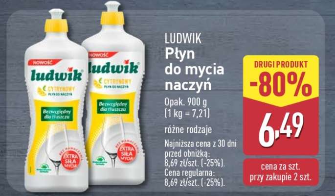 LUDWIK Płyn do mycia naczyń