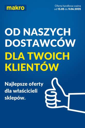 Gazetka Makro - 13.05.2025 - 9.06.2025.