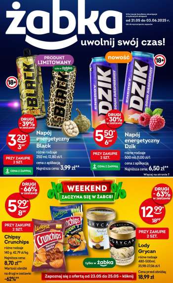 Gazetka Żabka - 21.05.2025 - 3.06.2025.